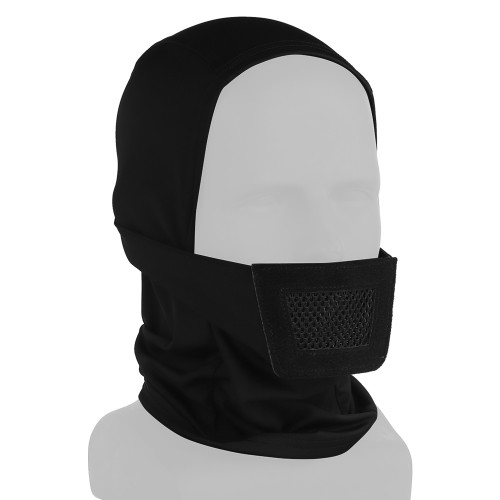 WOSPORT KNIGHT HEADGEAR BLACK (WO-MA205B)