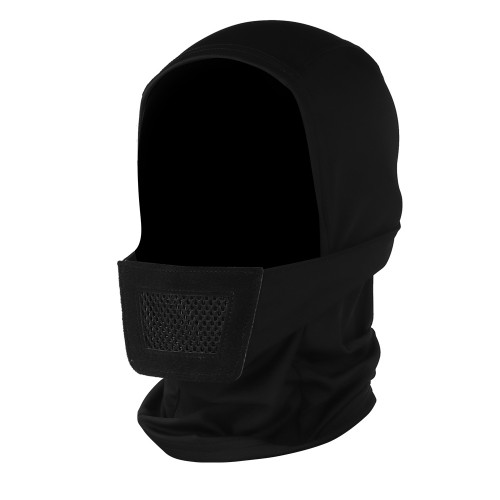WOSPORT KNIGHT HEADGEAR BLACK (WO-MA205B)