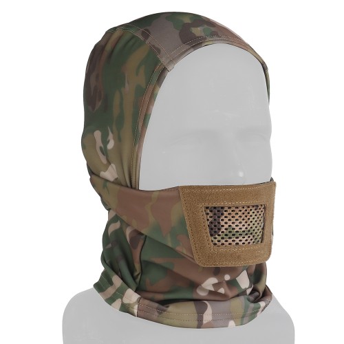 WOSPORT KNIGHT HEADGEAR MULTICAM (WO-MA205M)