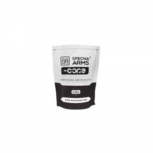 SPECNA ARMS CORE BALL PELLETS 0.25G WHITE 1Kg (SPE-16-021014)