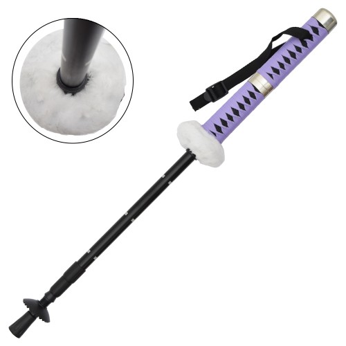 HIKING POLE WITH KATANA STYLE HANDLE (ZS521V-DSZ)