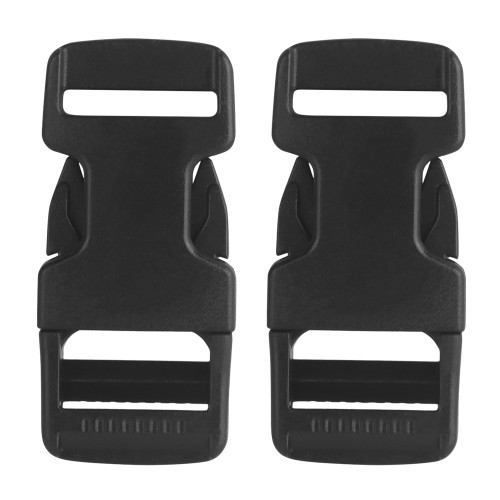 WOSPORT FIBBIA WST 2 PEZZI NERO (WO-CK07)