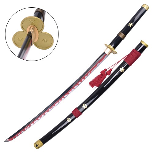 ORNAMENTAL HAND MADE KATANA (ZS661BK-SG)