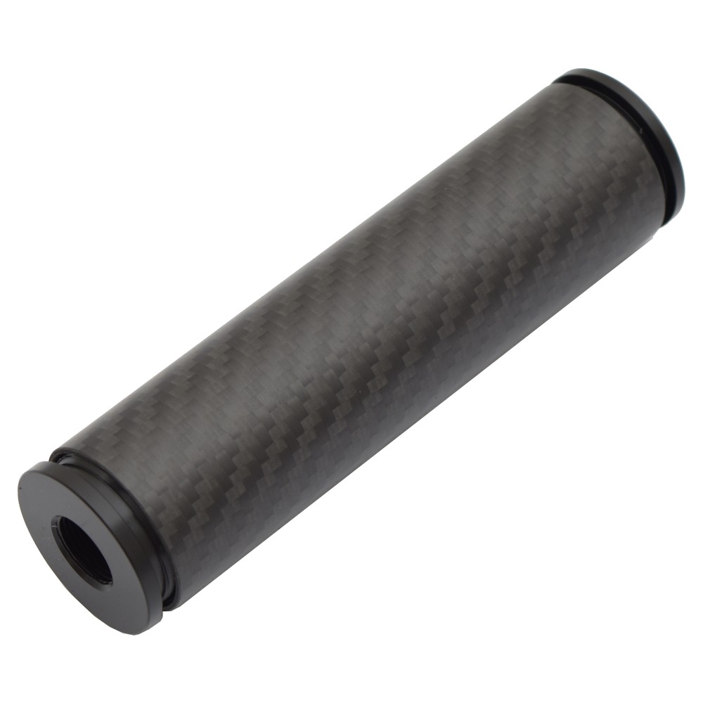 RETROARMS SILENZIATORE 3K CARBON 120mm NERO (RA-9547) RETROARMS SILENZIATORE 3K CARBON 120mm NERO (RA-9547)