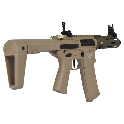 POSEIDON ELECTRIC RIFLE AVENGER+ QRF TAN (PAEG-A+Q TAN)