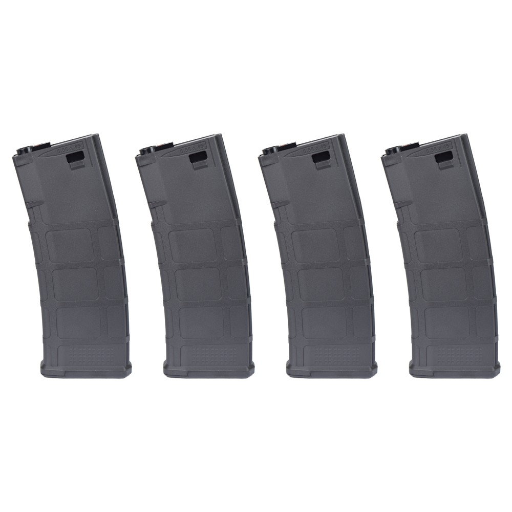 POSEIDON X CSI 4x MID-CAP MAGAZINES SET 220 ROUNDS FOR M4 BLACK (PAEG-MGM4220 BK) POSEIDON X CSI 4x MID-CAP MAGAZINES SET 220 ROUNDS FOR M4 BLACK (PAEG-MGM4220 BK)
