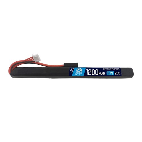 BLUEMAX POWER BATTERIA LI-PO 11.1V x 1200MAH 20C AK STICK (BM-11.1X1200)