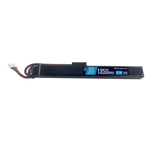 BLUEMAX POWER LI-PO BATTERY 11.1V X 1350MAH 20C AK STICK (BM-11.1X1350)