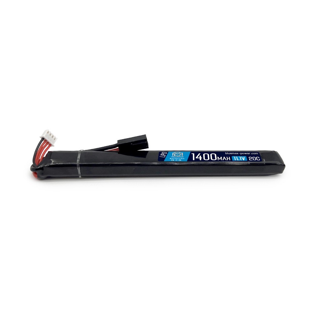 BLUEMAX POWER LI-PO BATTERY 11.1V X 1400MAH 20C AK STICK (BM-11.1X1400) BLUEMAX POWER LI-PO BATTERY 11.1V X 1400MAH 20C AK STICK (BM-11.1X1400)