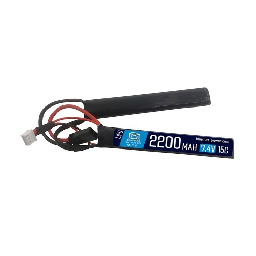 BLUEMAX POWER BATTERIA LI-PO 7.4V x 2200MAH 15C NUNCHUCK (BM-7.4X2200N)