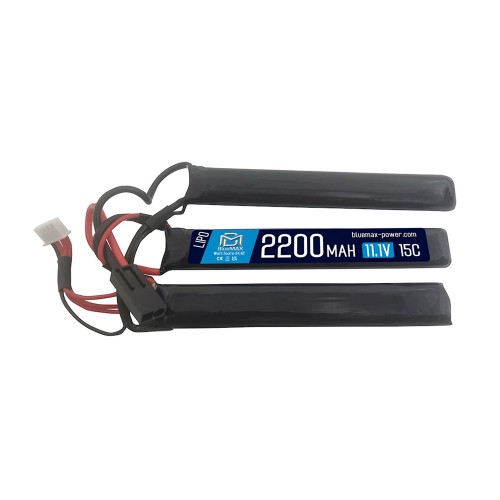BLUEMAX POWER LI-PO BATTERY 11.1V X 2200MAH 15C TRIPLE (BM-11.1X2200T)