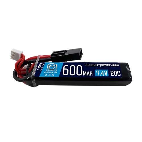 BLUEMAX POWER BATTERIA LI-PO 7.4V X 600MAH 20C (BM-7.4X600MT)