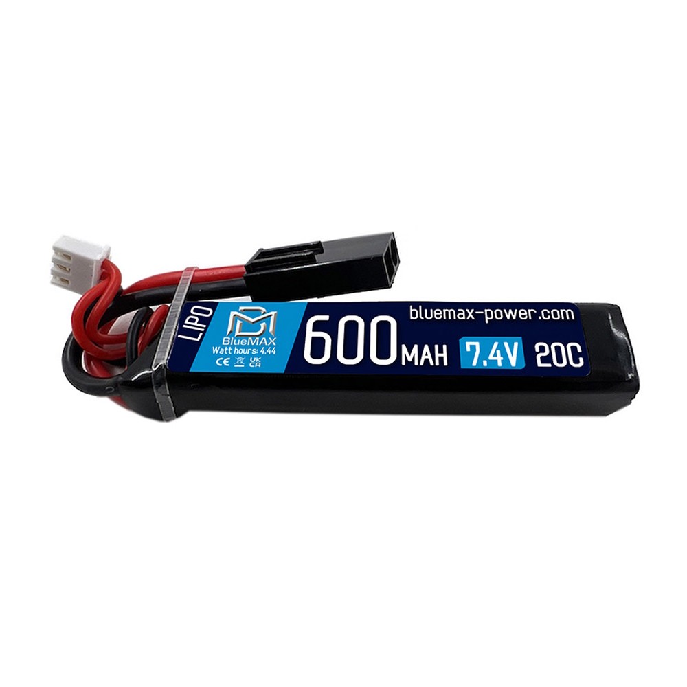 BLUEMAX POWER BATTERIA LI-PO 7.4V X 600MAH 20C (BM-7.4X600MT) BLUEMAX POWER BATTERIA LI-PO 7.4V X 600MAH 20C (BM-7.4X600MT)
