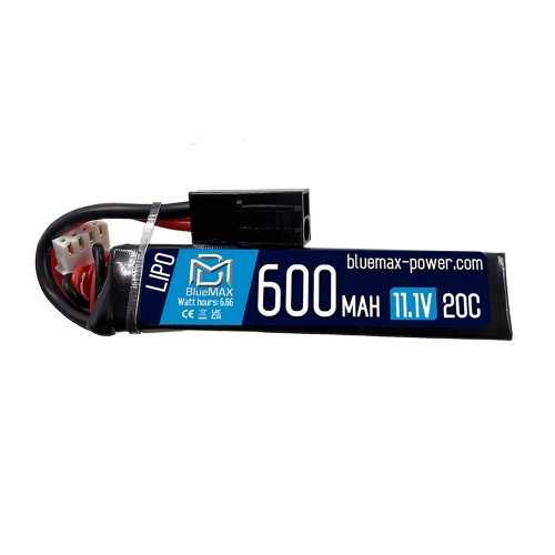 BLUEMAX POWER BATTERIA LI-PO 11.1V X 600MAH 20C (BM-11.1X600MT)