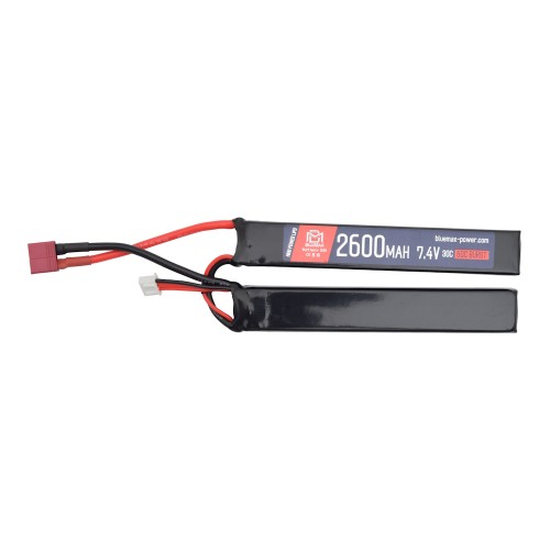 BLUEMAX POWER BATTERIA LI-PO 7.4V x 2600MAH 30C NUNCHUCK DEANS (BM-7.4X2600ND)