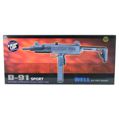 WELL ELECTRIC RIFLE D91 BLACK (D91)