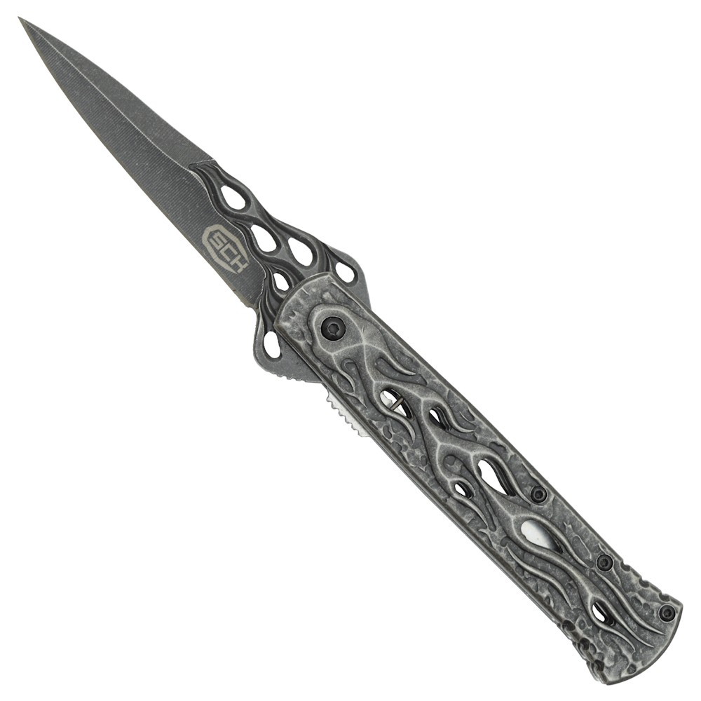 SCK SPRING ASSISTED POCKET FOLDING KNIFE (CW-036) SCK SPRING ASSISTED POCKET FOLDING KNIFE (CW-036)