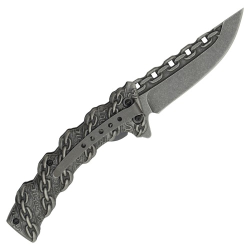 SCK SPRING ASSISTED POCKET FOLDING KNIFE (CW-043)
