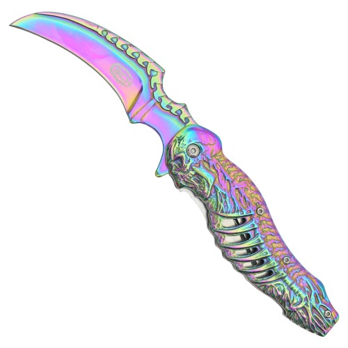 SCK SPRING ASSISTED POCKET FOLDING KNIFE (CW-044)