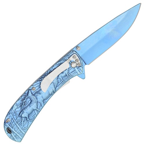 SCK SPRING ASSISTED POCKET FOLDING KNIFE (CW-046)