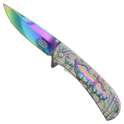 SCK SPRING ASSISTED POCKET FOLDING KNIFE (CW-047)