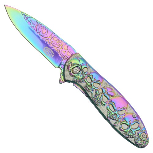 SCK SPRING ASSISTED POCKET FOLDING KNIFE (CW-049)