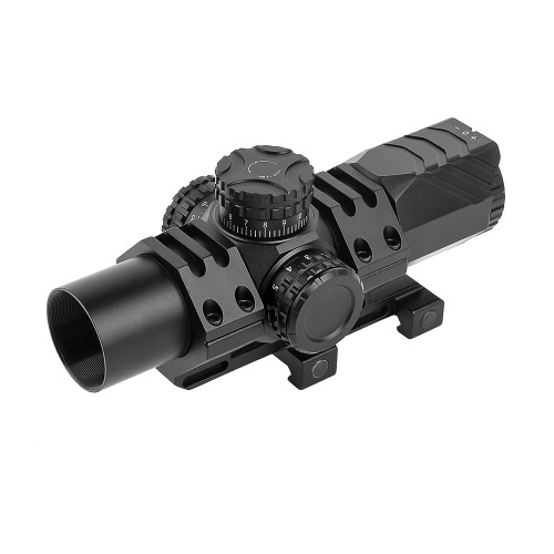 AIM-O RIFLE SCOPE ZOOM 3X LENS 25MM BLACK (AO3068-B)