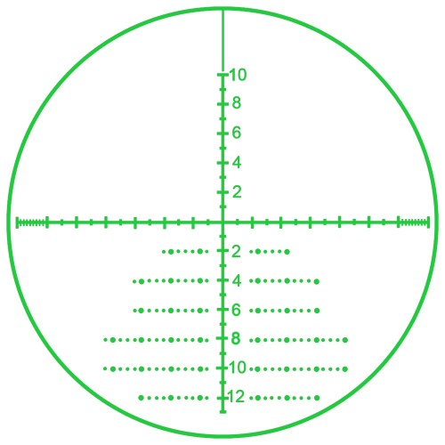 AIM-O RIFLE SCOPE ZOOM 3X LENS 25MM BLACK (AO3068-B)