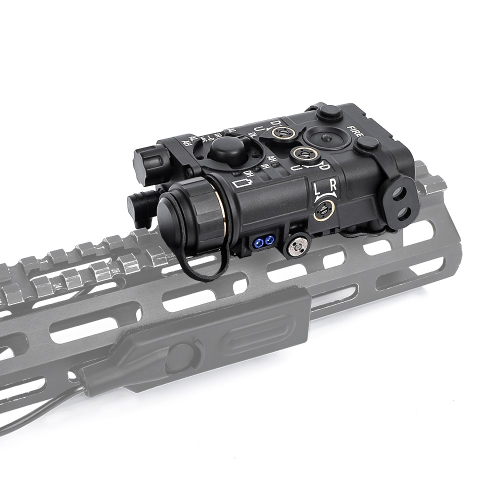 WADSN AIMING DEVICE RED/IR LASER AND WHITE LED FLASHLIGHT BLACK ...