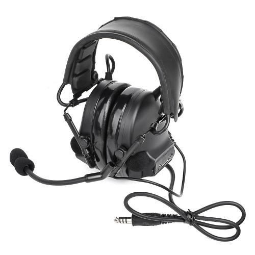 WADSN ACTIVE NOISE REDUCTION HEADSET WITH MICROPHONE BLACK (WZ221-B)