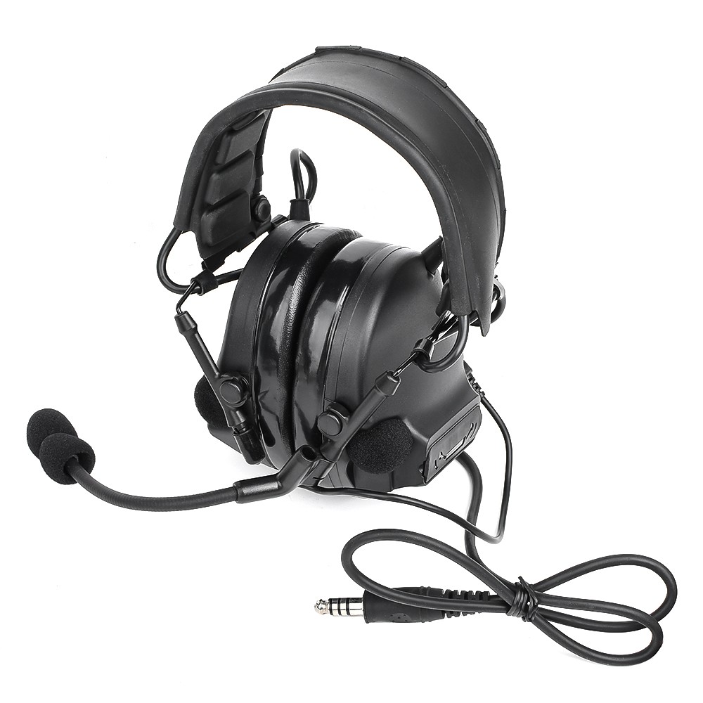 WADSN ACTIVE NOISE REDUCTION HEADSET WITH MICROPHONE BLACK (WZ221-B)