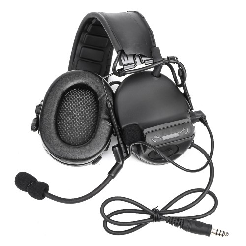 WADSN ACTIVE NOISE REDUCTION HEADSET WITH MICROPHONE BLACK (WZ221-B)