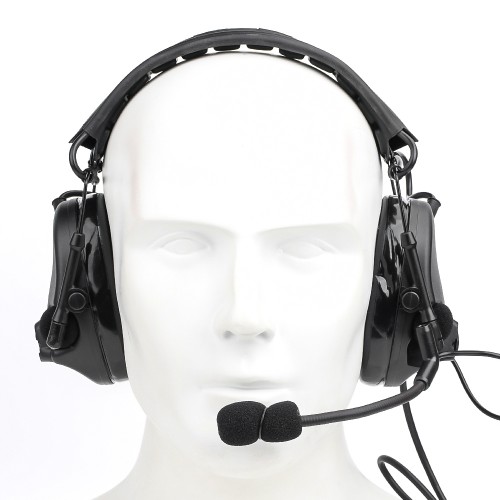 WADSN ACTIVE NOISE REDUCTION HEADSET WITH MICROPHONE BLACK (WZ221-B)