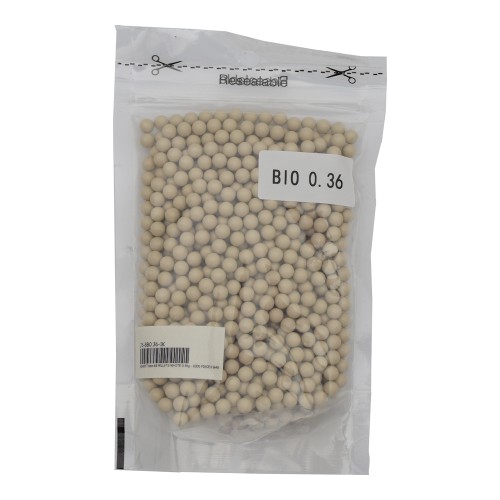 JS-TACTICAL PALLINI BIO 0,36G BIANCO CREMA 1000 BB (JS-BB0.36-1K)