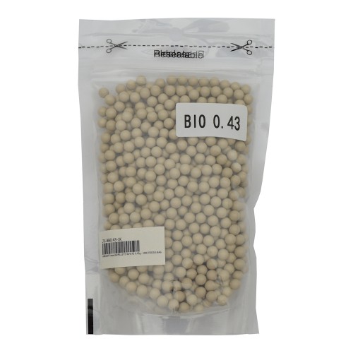 JS-TACTICAL BIODEGRADABLE BALL PELLETS 0,43G CREAM 1000 BB (JS-BB0.43-1K)
