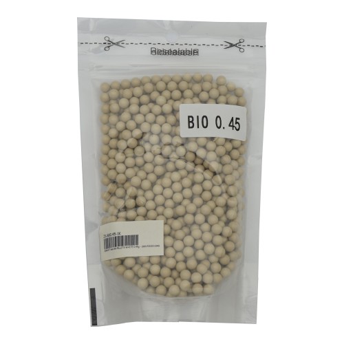 JS-TACTICAL BIODEGRADABLE BALL PELLETS 0,45G CREAM 1000 BB (JS-BB0.45-1K)