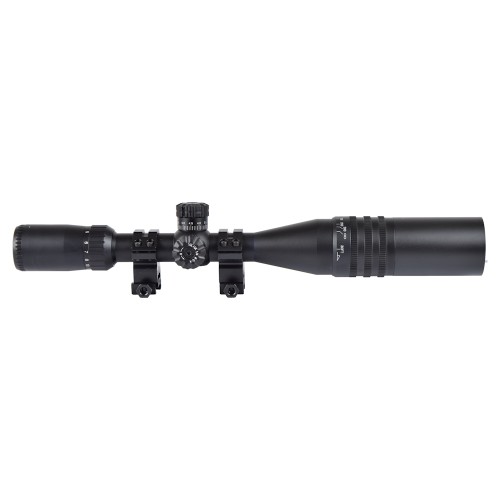 JS-TACTICAL OTTICA ILLUMINATA ZOOM 4X-16X LENTE 44mm NERA (JS-4-16X44AOYU)