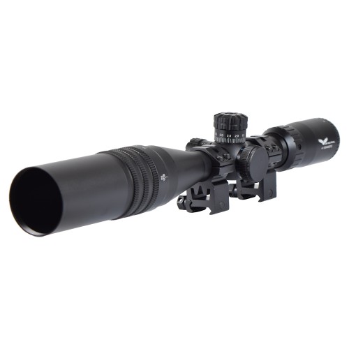 JS-TACTICAL OTTICA ILLUMINATA ZOOM 4X-16X LENTE 44mm NERA (JS-4-16X44AOYU)