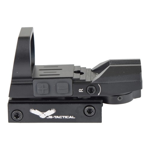 JS-TACTICAL RED DOT MULTI-RETICOLO NERO (JS-HD101R)