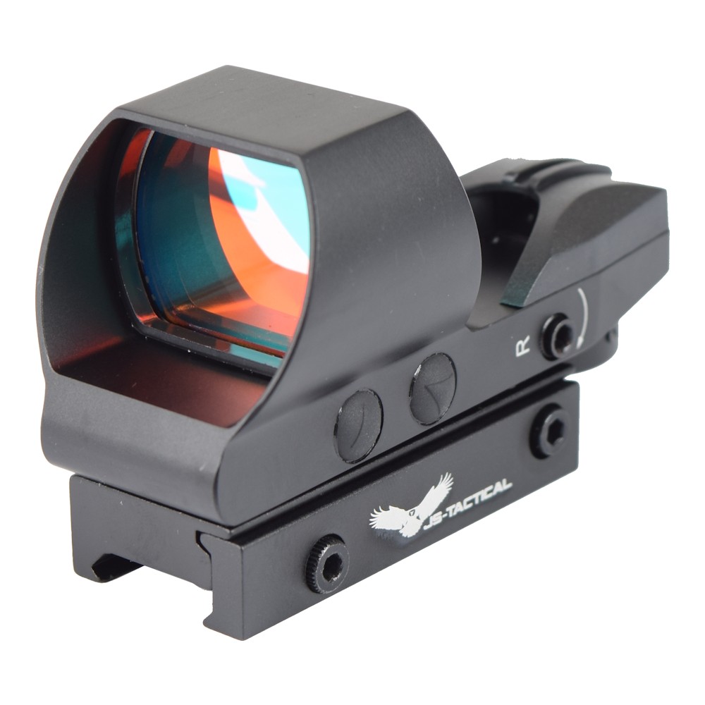 JS-TACTICAL RED DOT MULTI-RETICOLO NERO (JS-HD119) JS-TACTICAL RED DOT MULTI-RETICOLO NERO (JS-HD119)