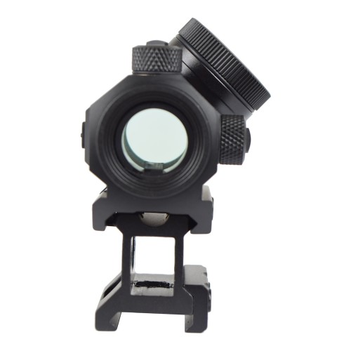 JS-TACTICAL RED DOT SIGHT WITH 1" RISER AND BUILT-IN BATTERY BLACK (JS-M1KC)