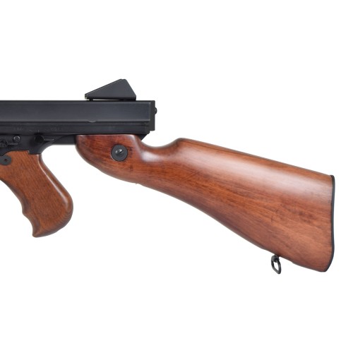 SNOW WOLF FUCILE ELETTRICO THOMPSON M1A1 VERO LEGNO (SW-05W)