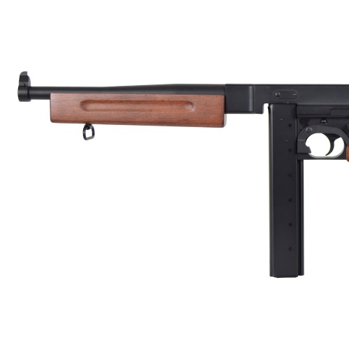 SNOW WOLF FUCILE ELETTRICO THOMPSON M1A1 VERO LEGNO (SW-05W)