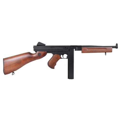 SNOW WOLF FUCILE ELETTRICO THOMPSON M1A1 VERO LEGNO (SW-05W)