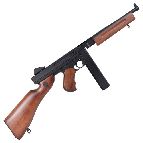 SNOW WOLF ELECTRIC RIFLE THOMPSON M1A1 REAL WOOD (SW-05W)