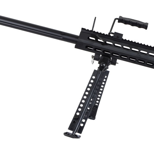 SNOW WOLF SNIPER BOLT ACTION RIFLE BARRET M107A1 FULL METAL BLACK (SW-024S)