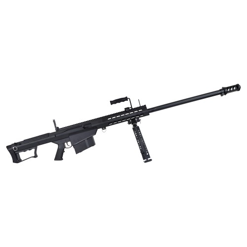 SNOW WOLF SNIPER BOLT ACTION RIFLE BARRET M107A1 FULL METAL BLACK (SW-024S)
