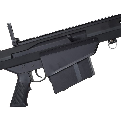 SNOW WOLF SNIPER BOLT ACTION RIFLE BARRET M107A1 FULL METAL BLACK (SW-024S)