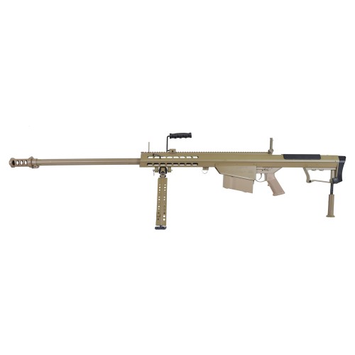 SNOW WOLF SNIPER BOLT ACTION RIFLE BARRET M107A1 FULL METAL TAN (SW-024ST)