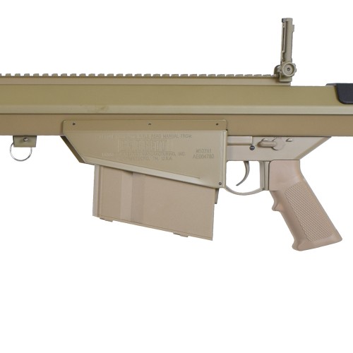 SNOW WOLF SNIPER BOLT ACTION RIFLE BARRET M107A1 FULL METAL TAN (SW-024ST)